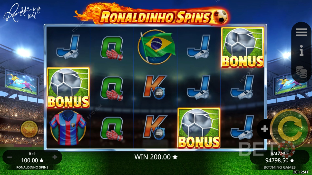 Ronaldinho Spins 無料プレイ