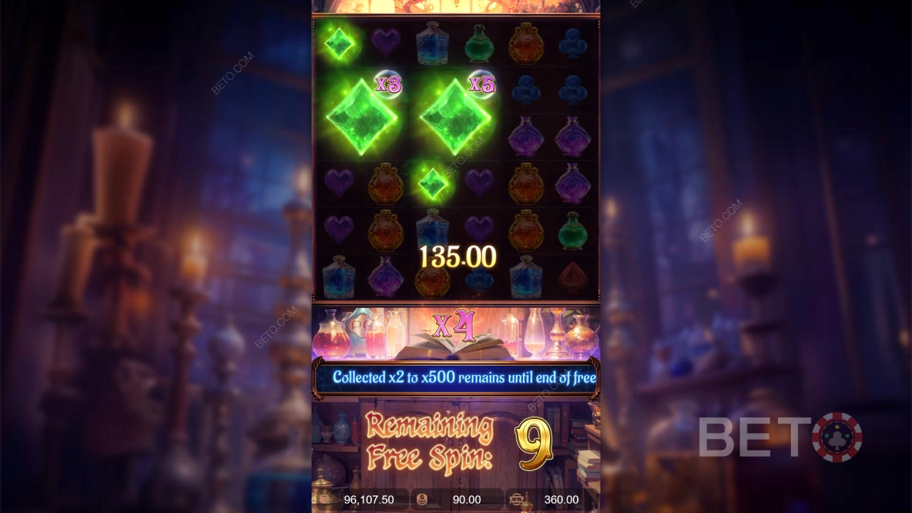 PGソフトの魔法の薬スロットで大当たりを狙う方法