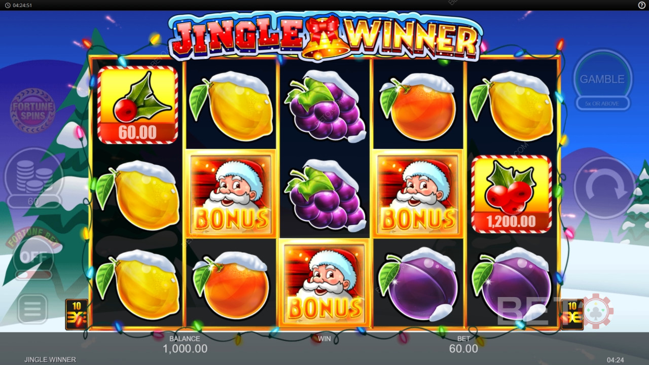 ジングル・ウィナー攻略 | BETO Slots