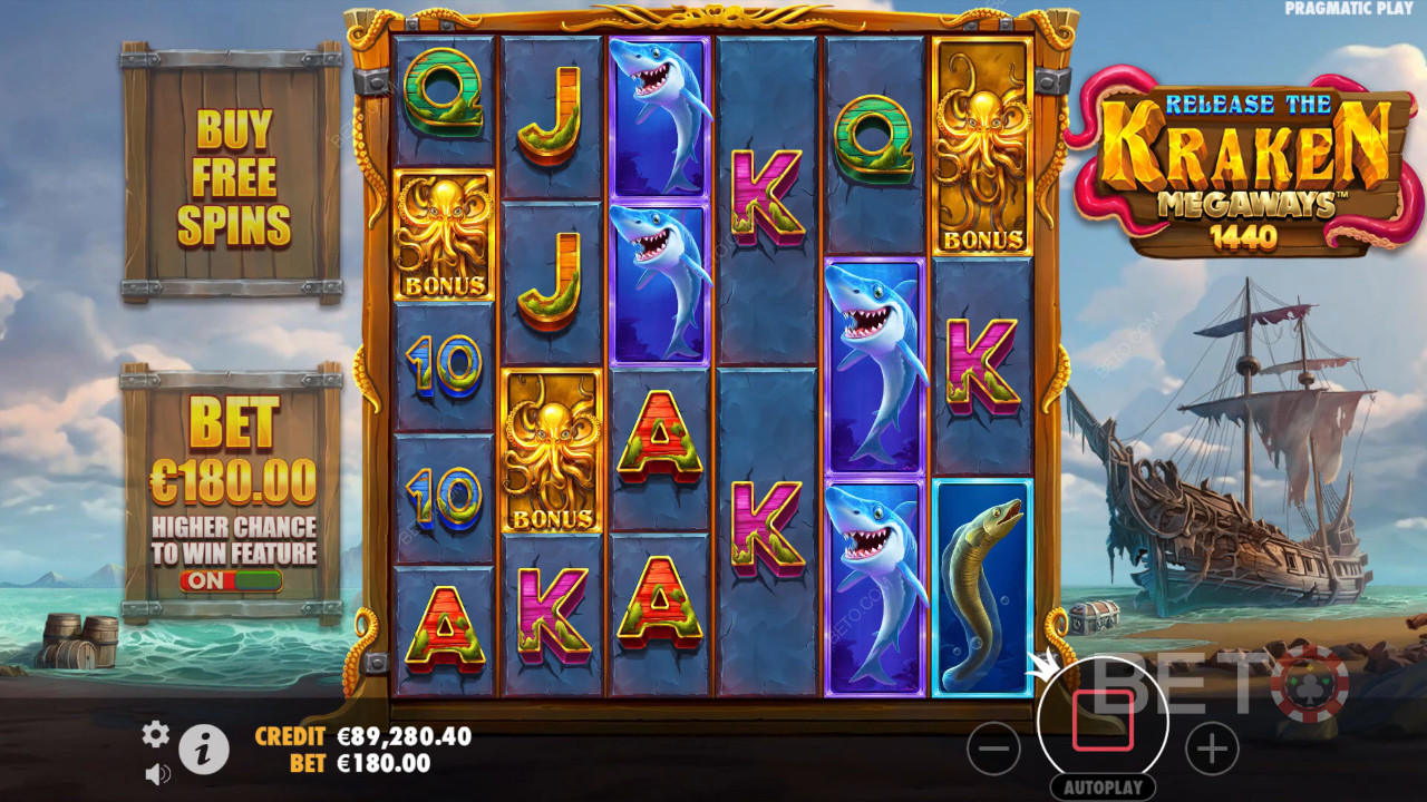 Release the Kraken Megaways 無料プレイ