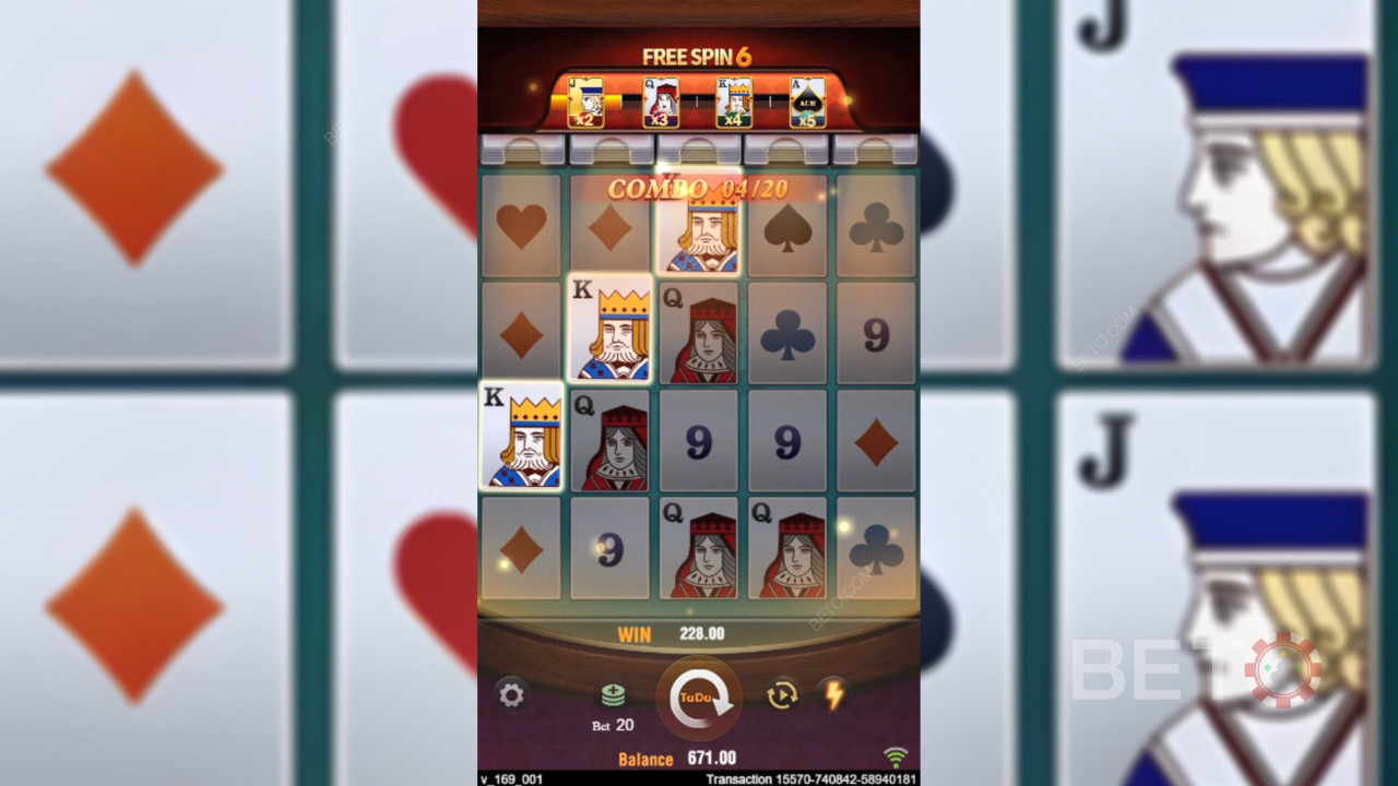 TaDa Gamingの「Wild Ace」の遊び方