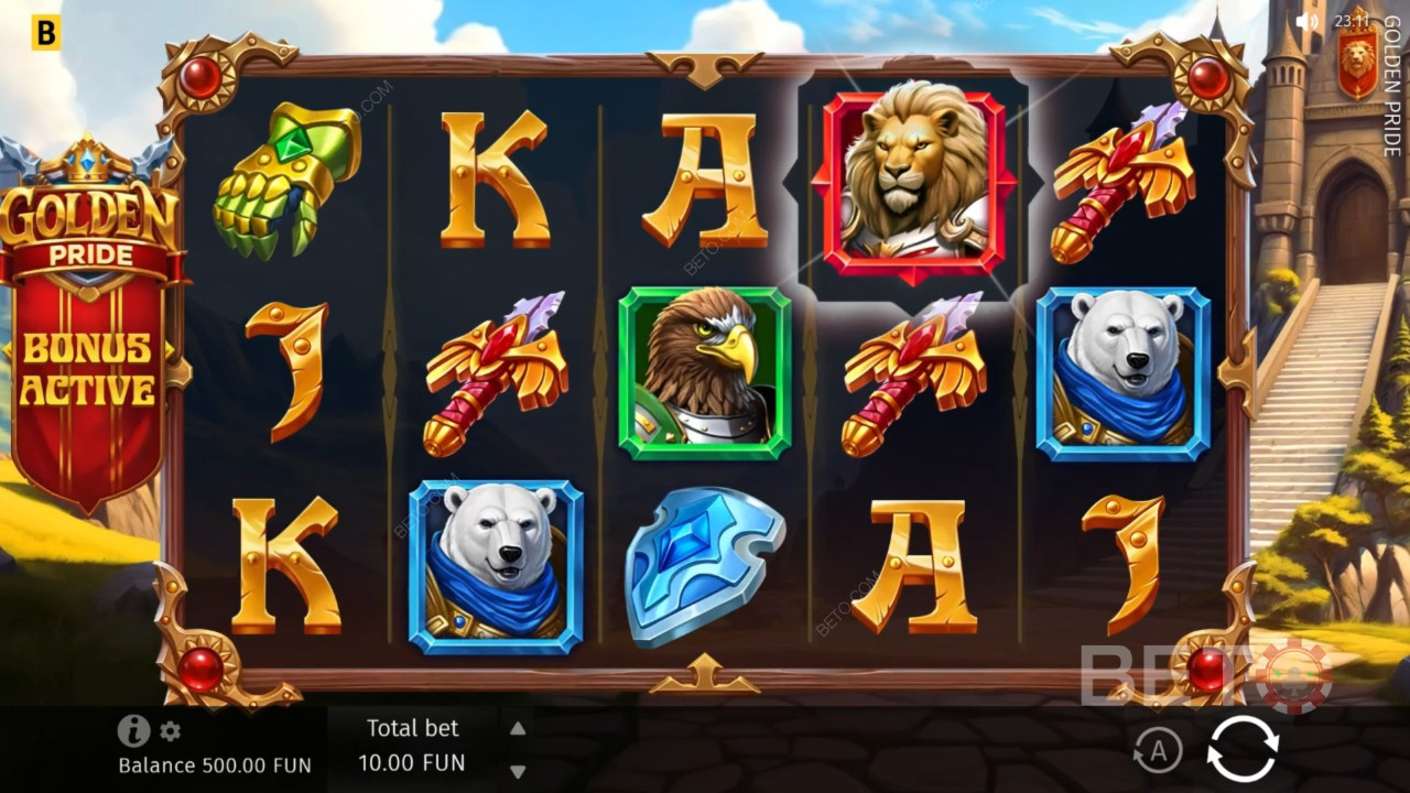 ゴールデンプライドレビュー - BETO Slots