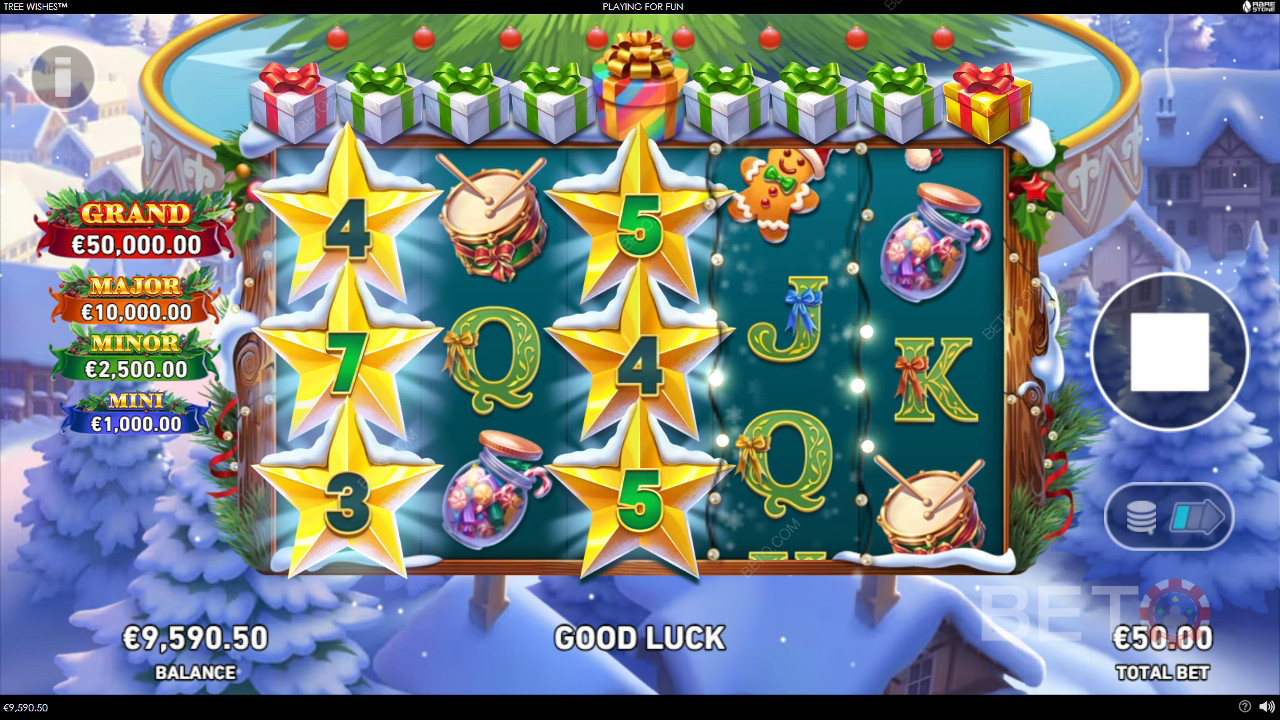 BETOスロットの「Tree Wishes」レビュー