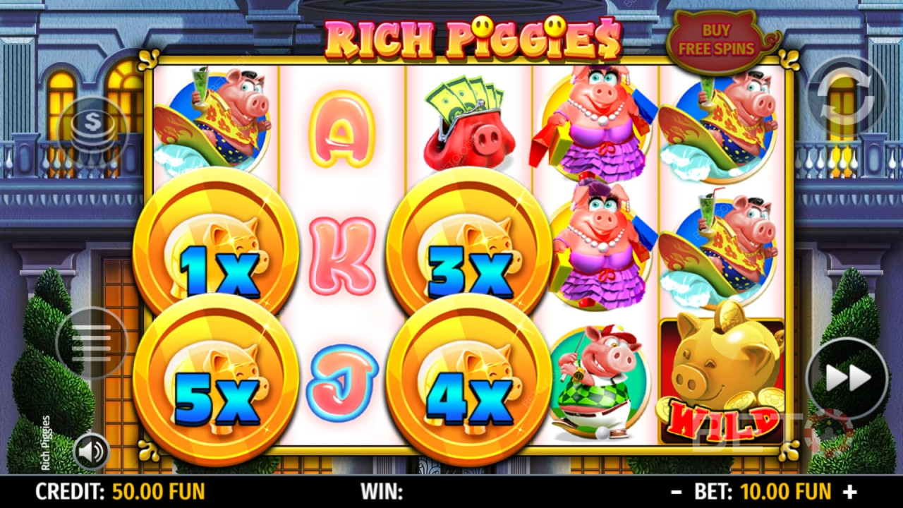 Rich Piggies 無料プレイ