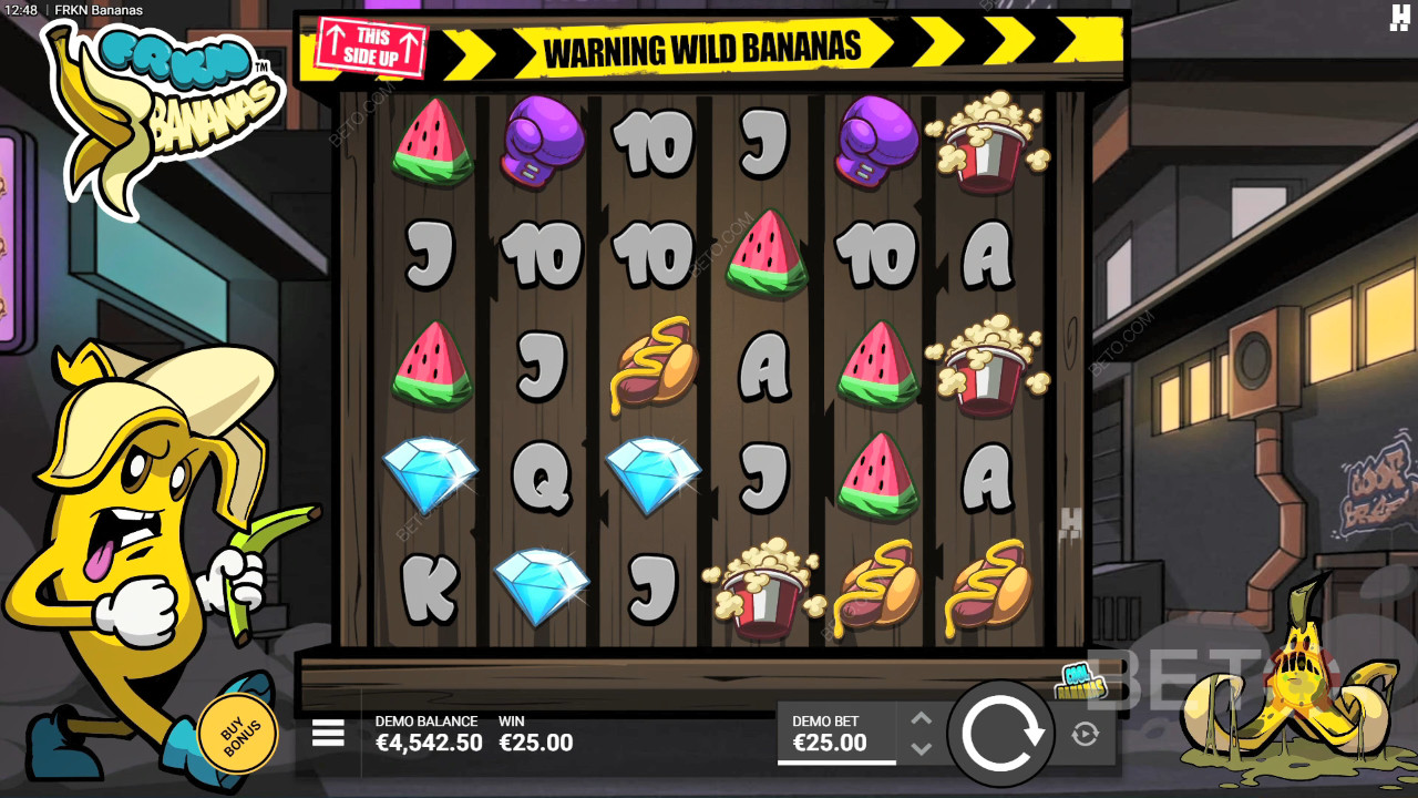 ハックソーゲーミングの「FRKN Bananas」の遊び方