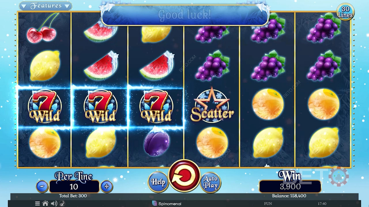 Fruits On Ice Collection 30 Lines 無料プレイ