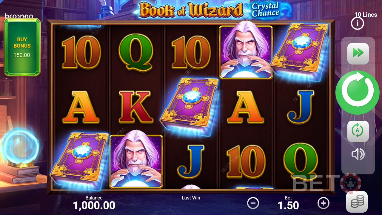 Book of Wizard: Crystal Chance 無料プレイ