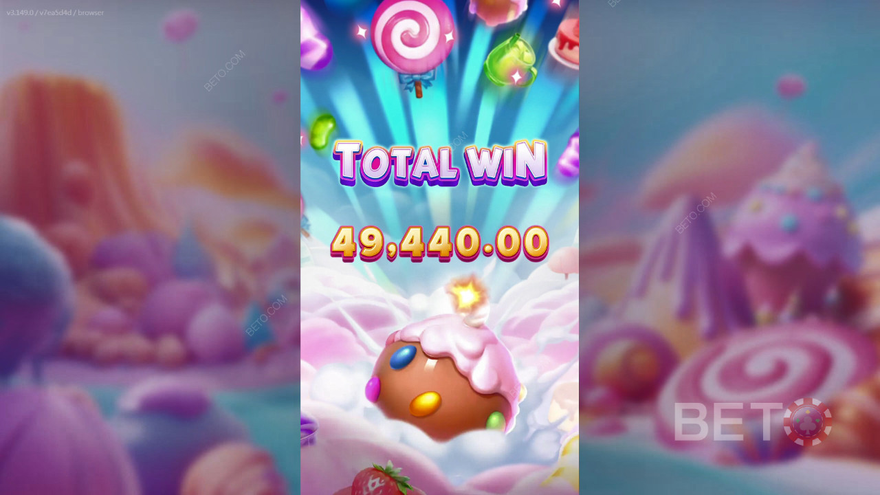 ポップポップキャンディ1000スロットで最大25,000倍の配当を獲得しよう！