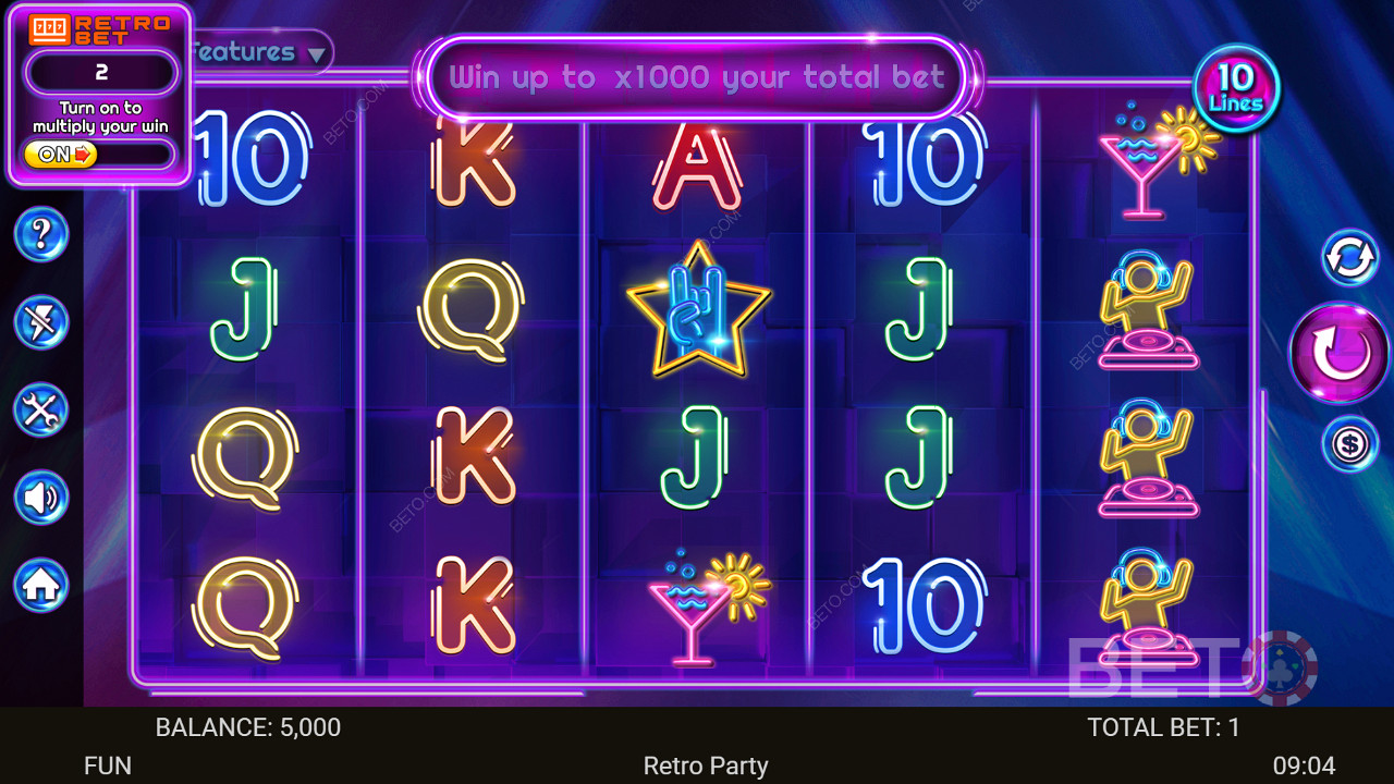 Retro Party 無料プレイ