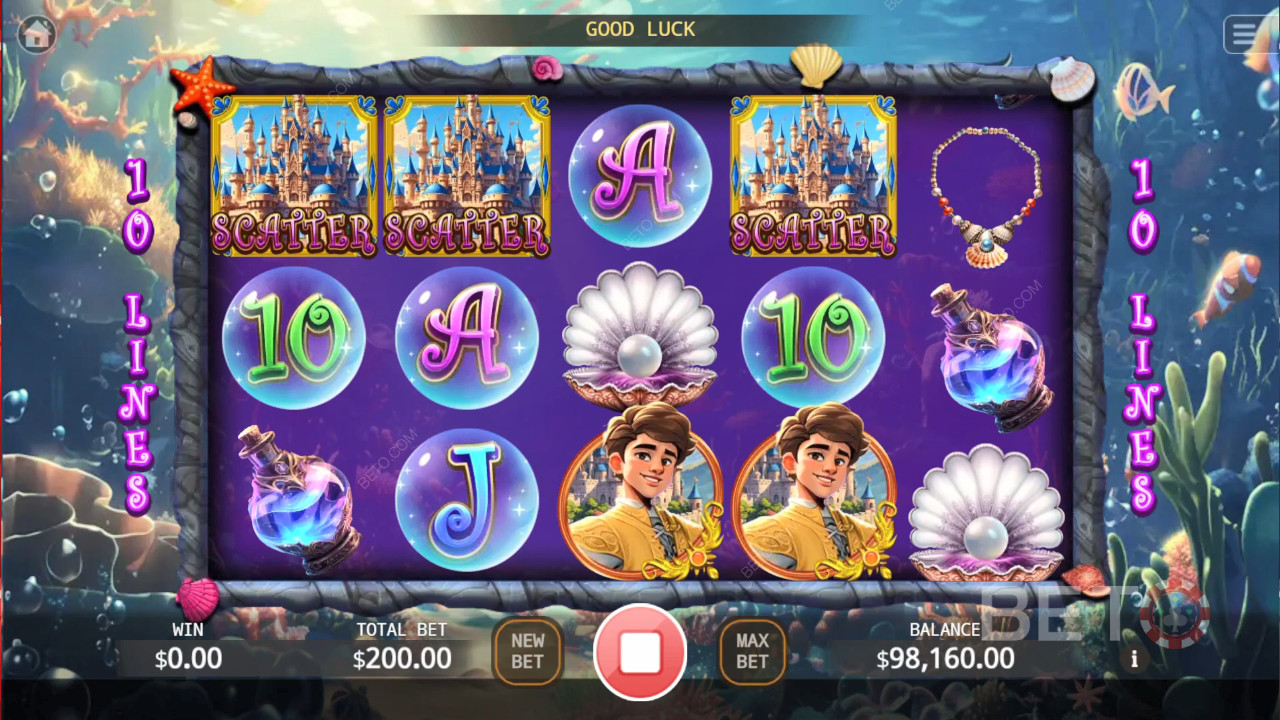 人魚姫スロットレビュー - BETO Slots