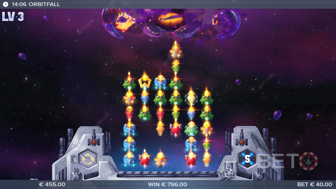 BETO Slots オービットフォールレビュー