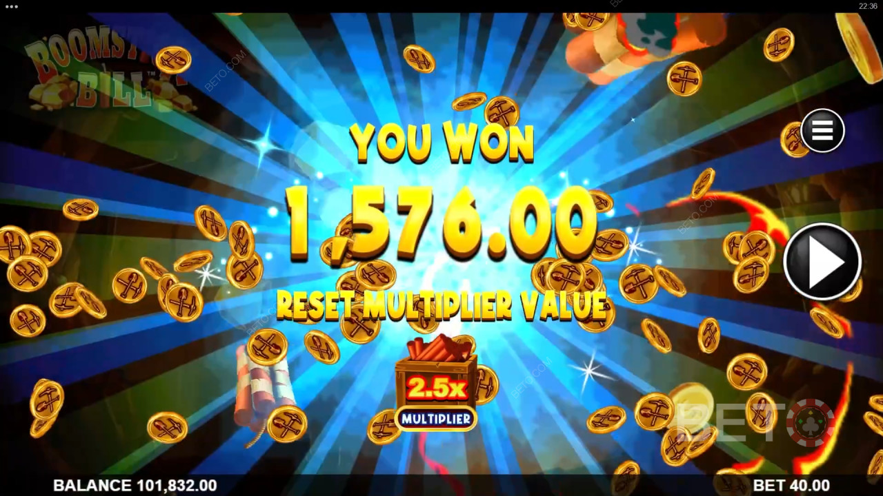Boomstick Billで最大5,000倍配当を狙おう！