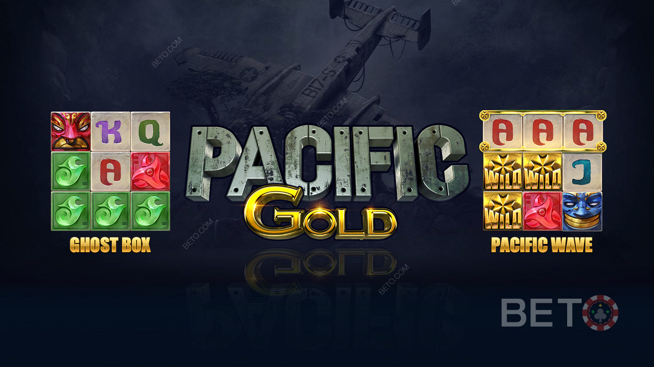 Pacific Goldスロットで、Ghost BoxやPacific Waveなどのユニークな機能をお楽しみください。