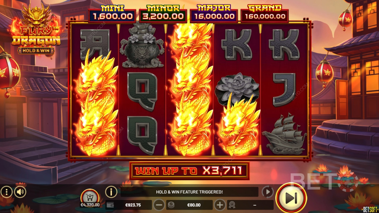 怒りの龍 - BETO Slots レビュー