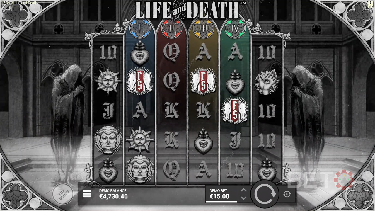 命と死のスロットレビュー - BETO Slots