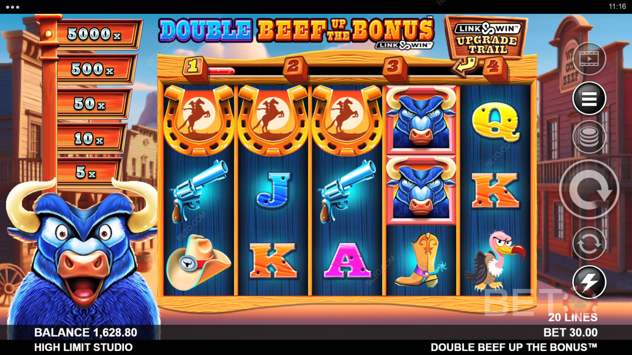 ダブルビーフアップボーナス評価｜BETO Slots