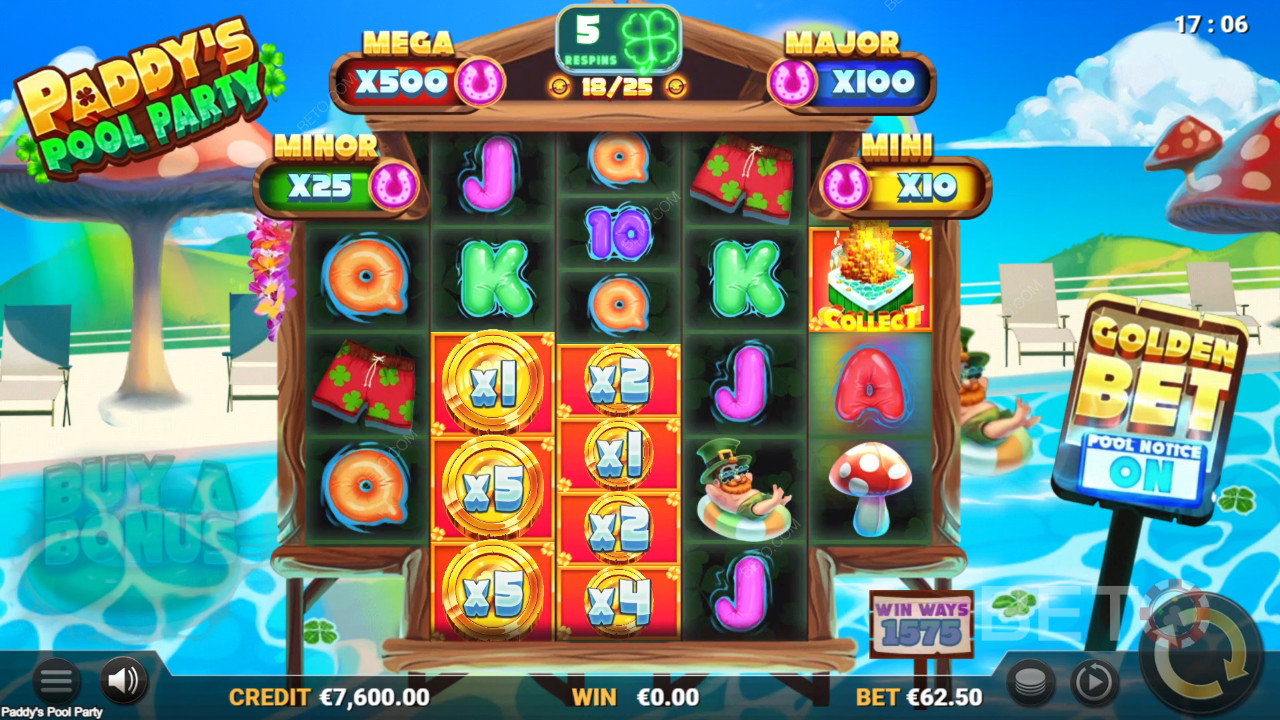 パディのプールパーティー - BETO Slots レビュー