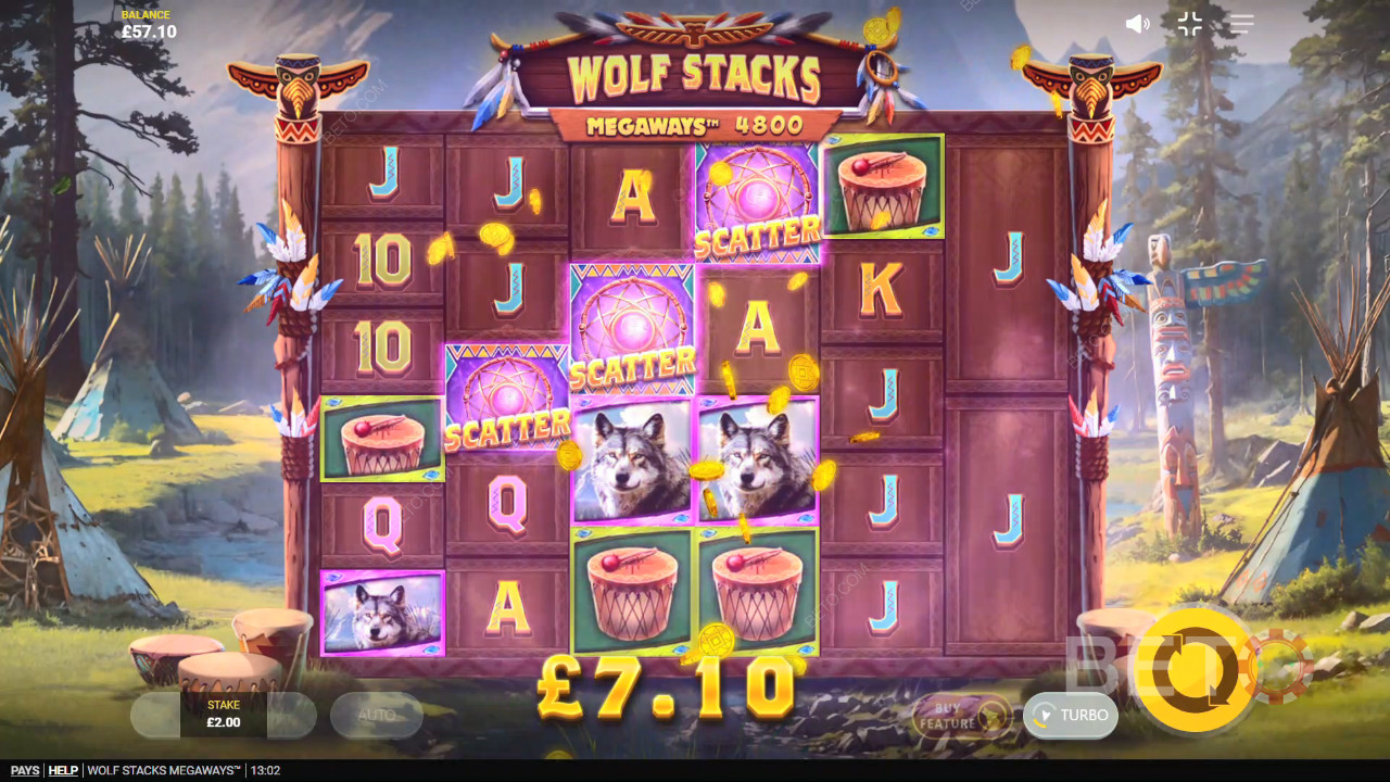 Wolf Stacks Megaways 無料プレイ