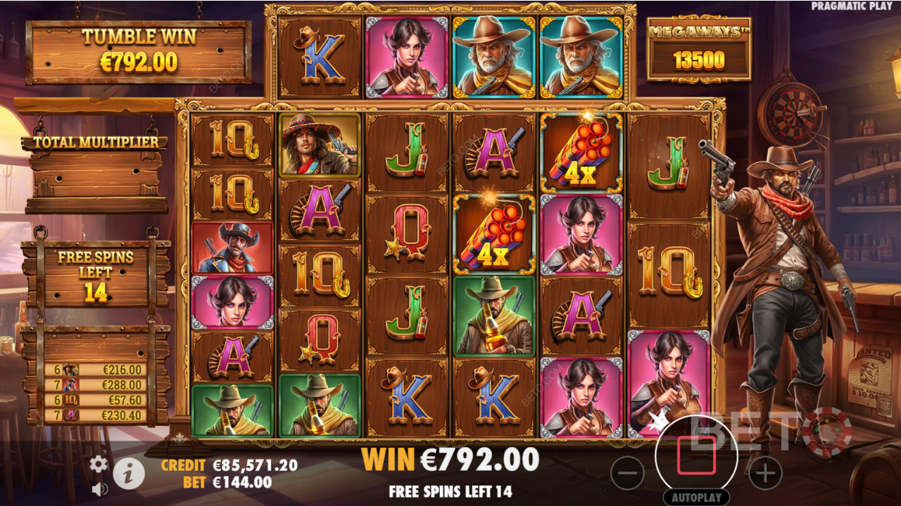 Bandit Megawaysで最大5,000倍配当を狙え！