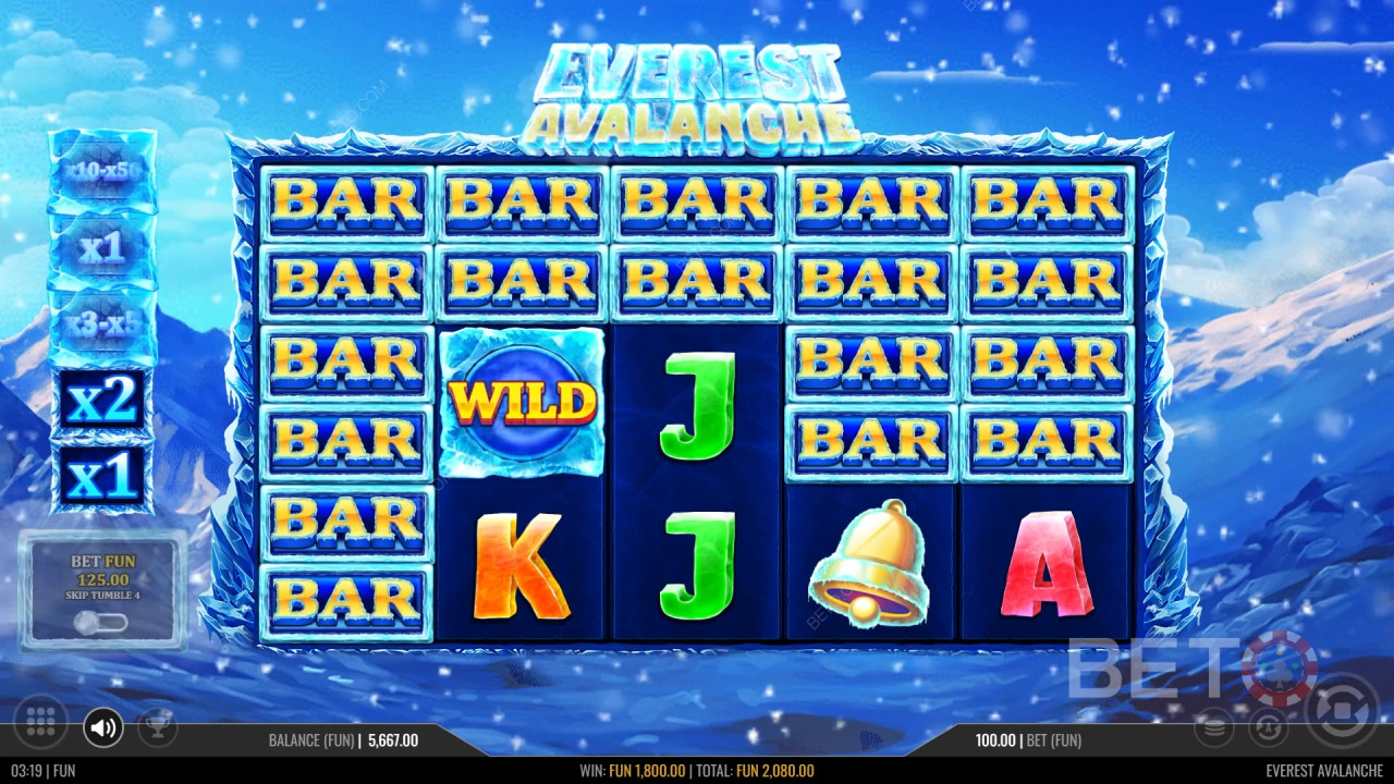 エベレスト・アバランチ評価 BETO Slots