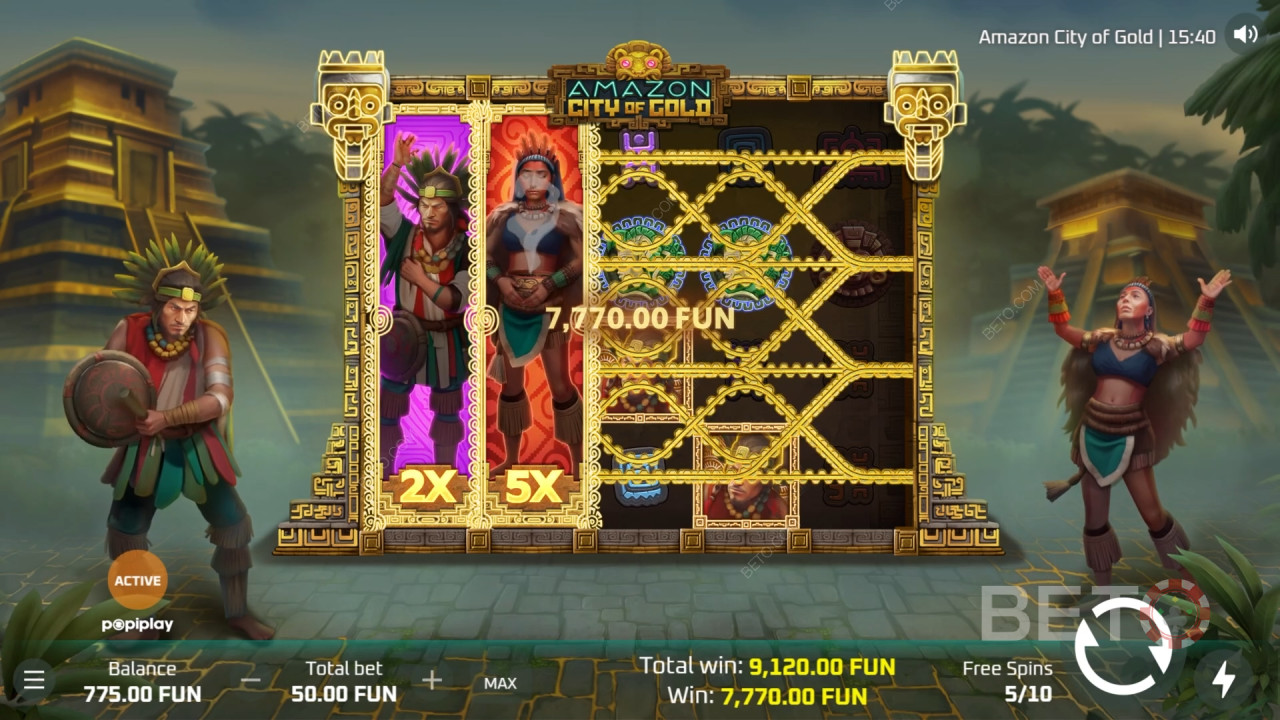 アマゾン黄金都市レビュー - BETO Slots