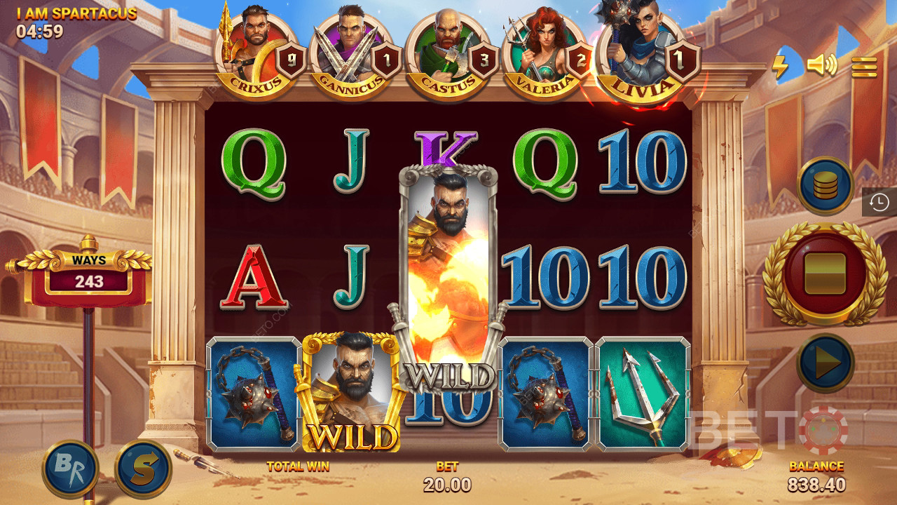 I Am Spartacus 無料プレイ