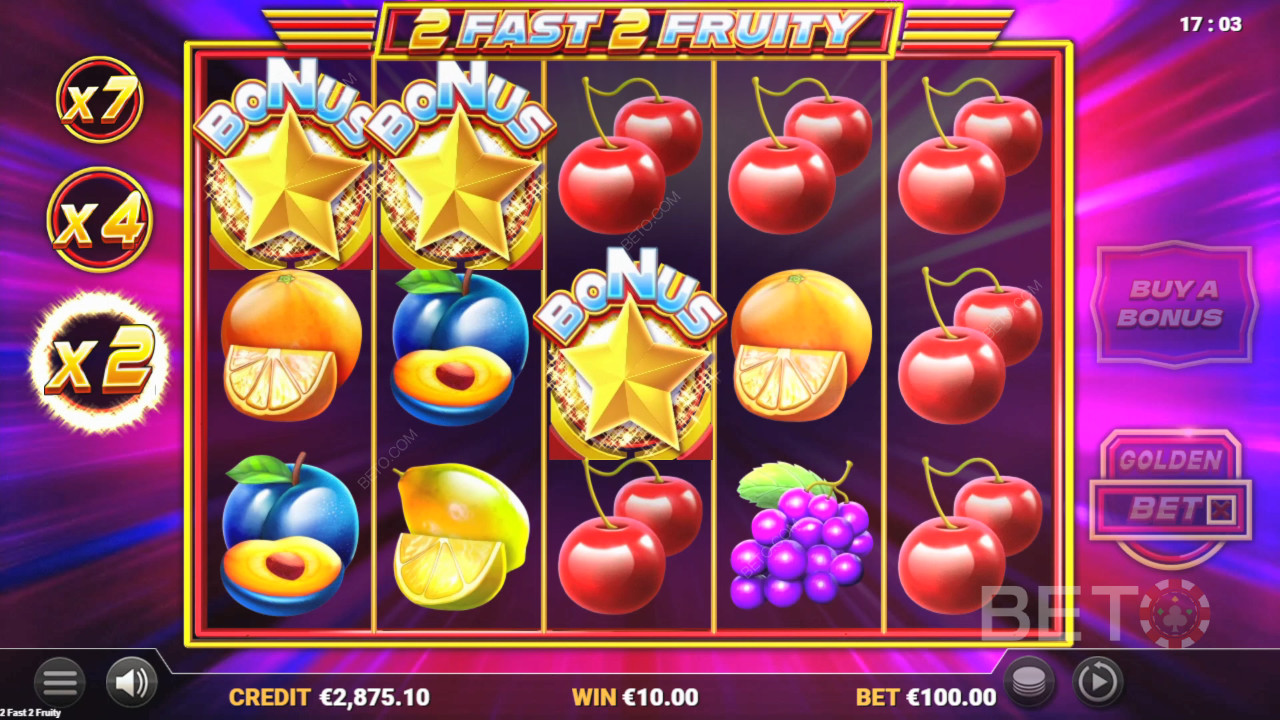2 Fast 2 Fruity 無料プレイ
