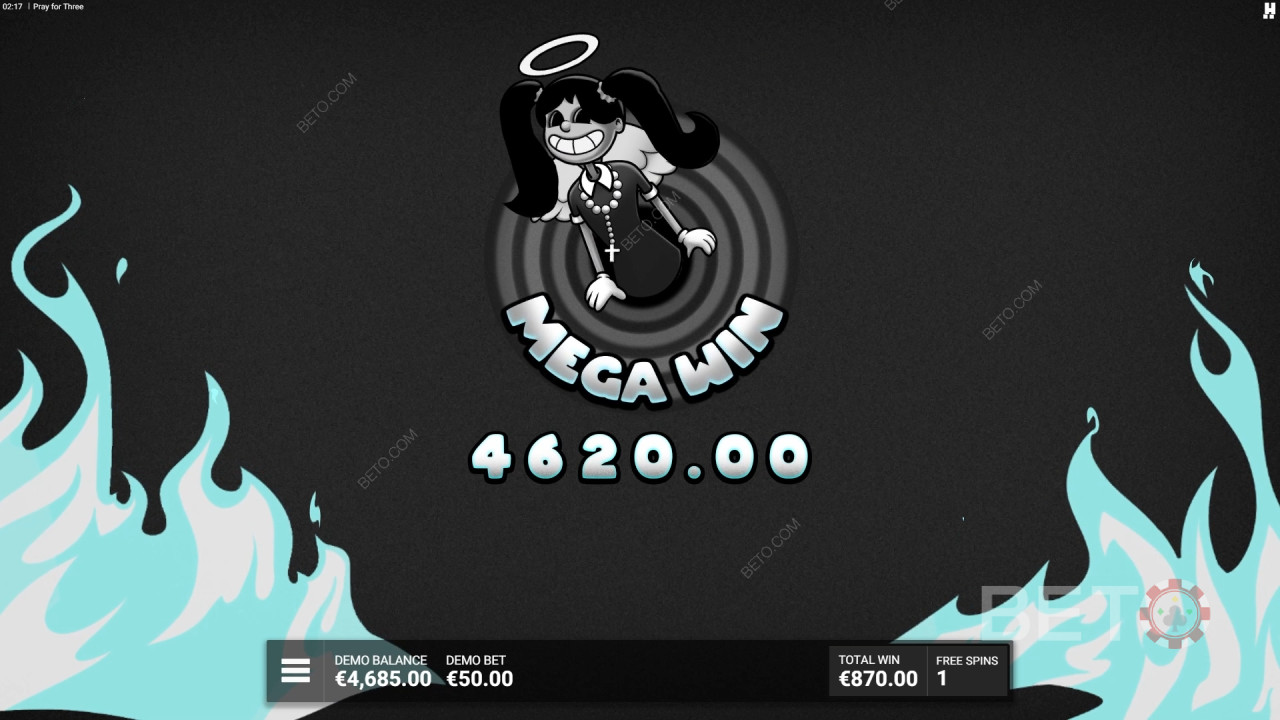 Pray For Threeスロットで最大13,333倍配当を獲得!