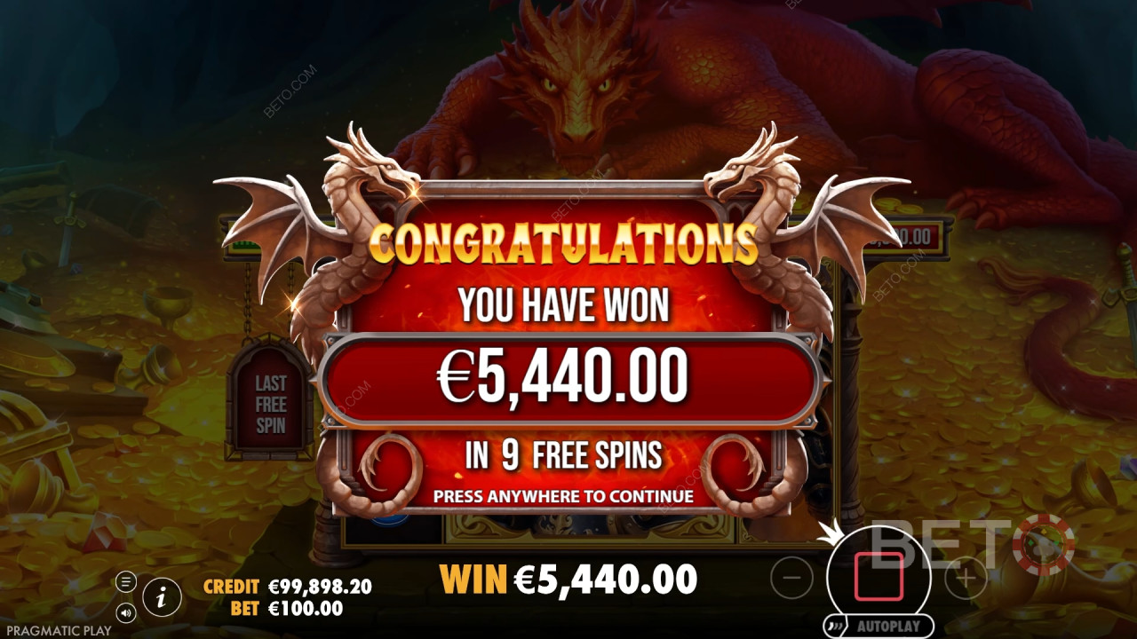 Sleeping Dragon スロットで最大15,000倍の配当獲得!