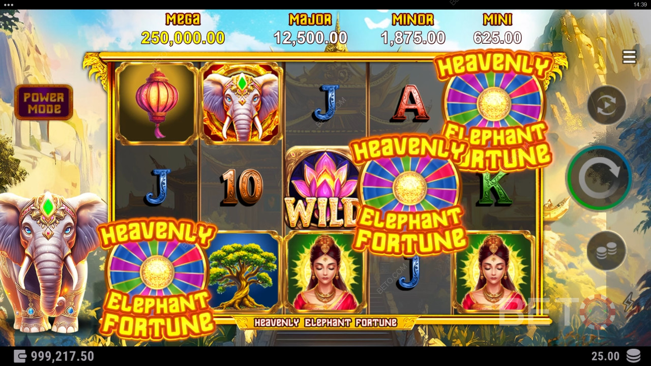Heavenly Elephant Fortune レビュー by BETO Slots