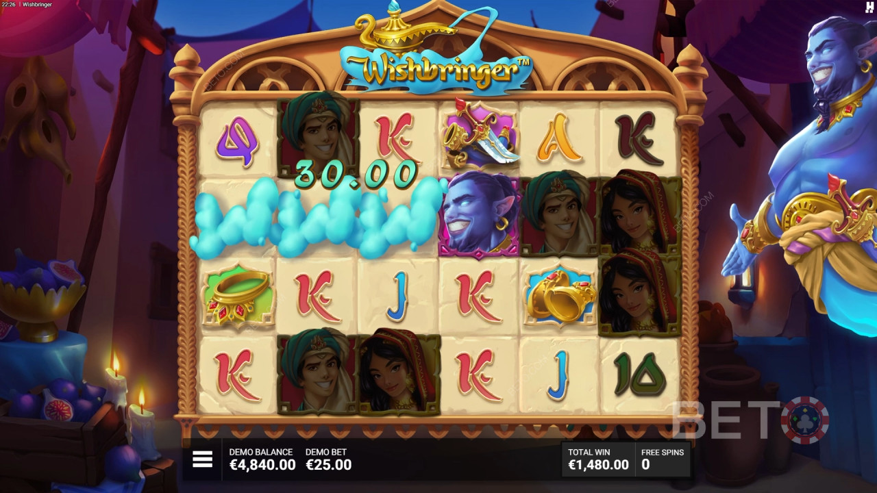 Hacksaw GamingのWishbringerのプレイ方法