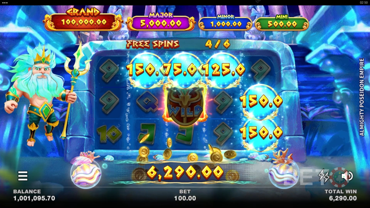 Microgamingの『Almighty Poseidon Empire』プレイガイド