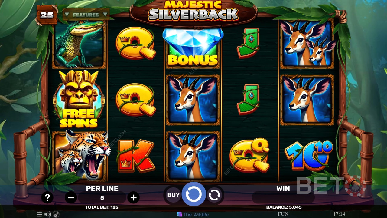 Spinomenal『Majestic Silverback』の遊び方