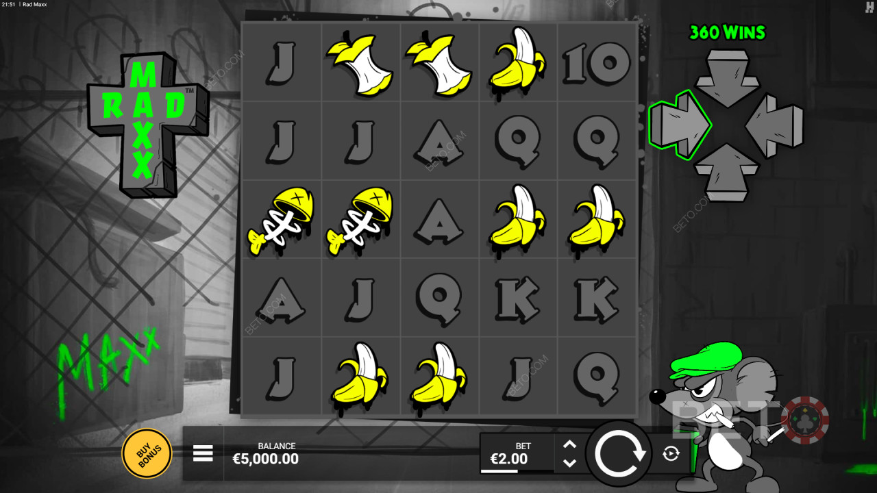 Hacksaw GamingのRad Maxxの遊び方