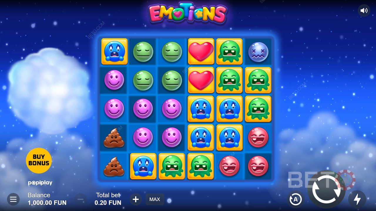 Popiplayの「Emotions」プレイガイド