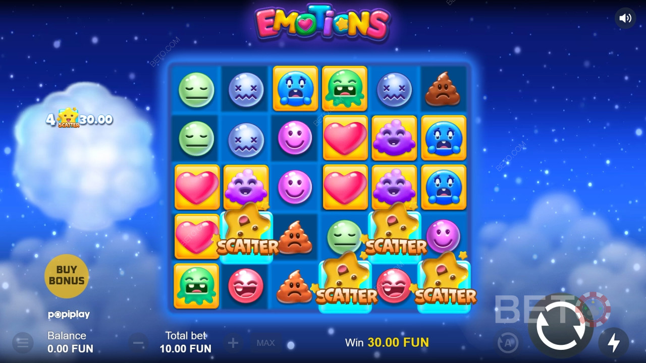 Emotions スロットレビュー