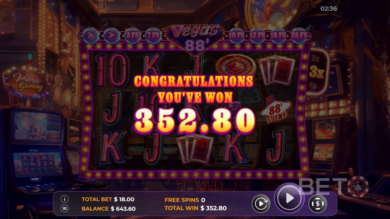 Vegas 88 レビュー by BETO Slots