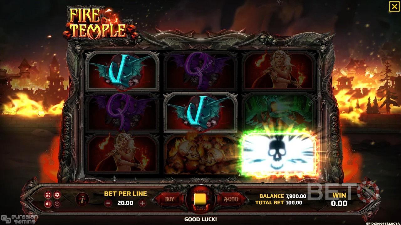 Eurasian GamingのFire Templeの遊び方