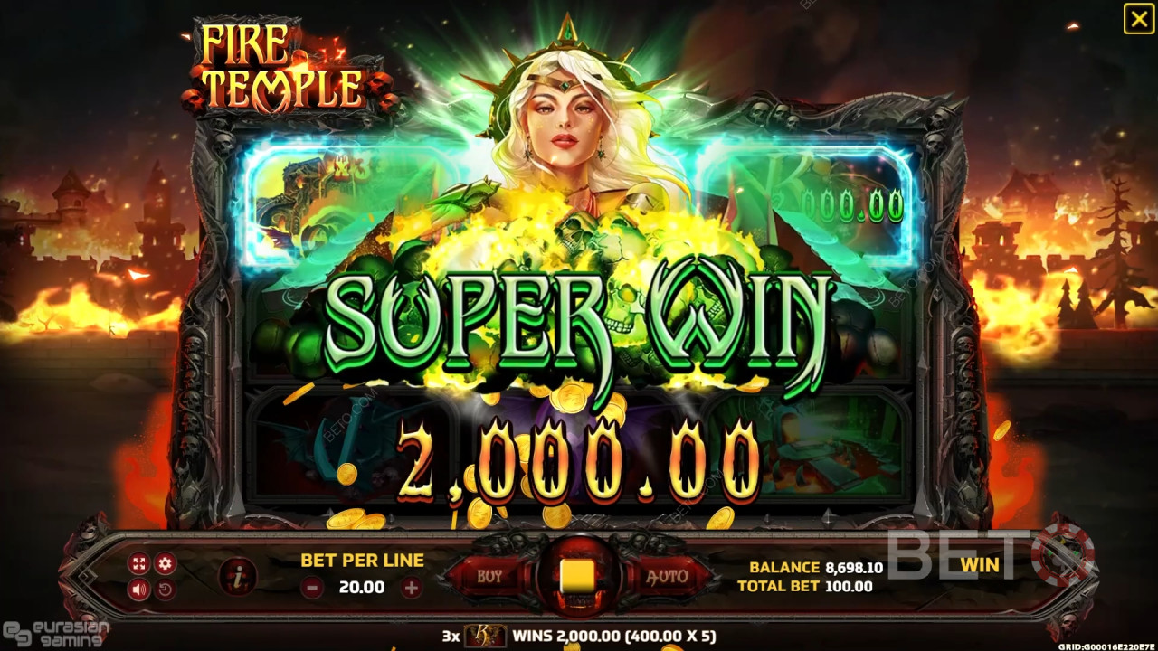 Fire Temple スロットレビュー