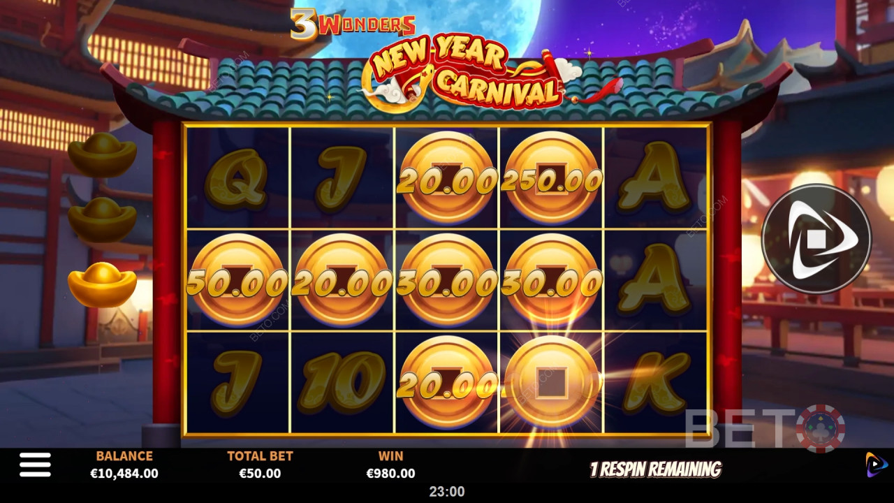 Boomerang Studiosの3 Wonders New Year Carnivalの遊び方