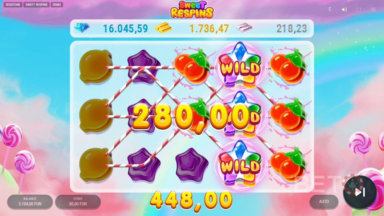 Sweet Respinsのボーナス機能を徹底解説