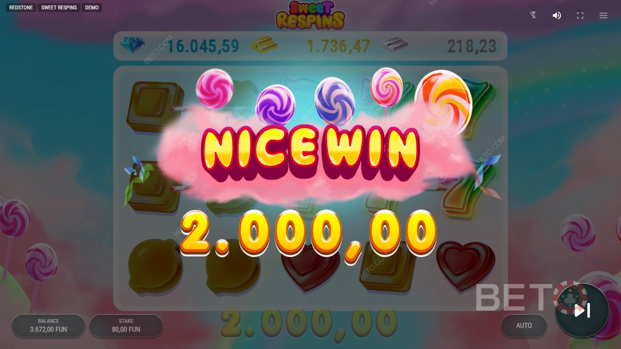 Sweet Respins 無料プレイ