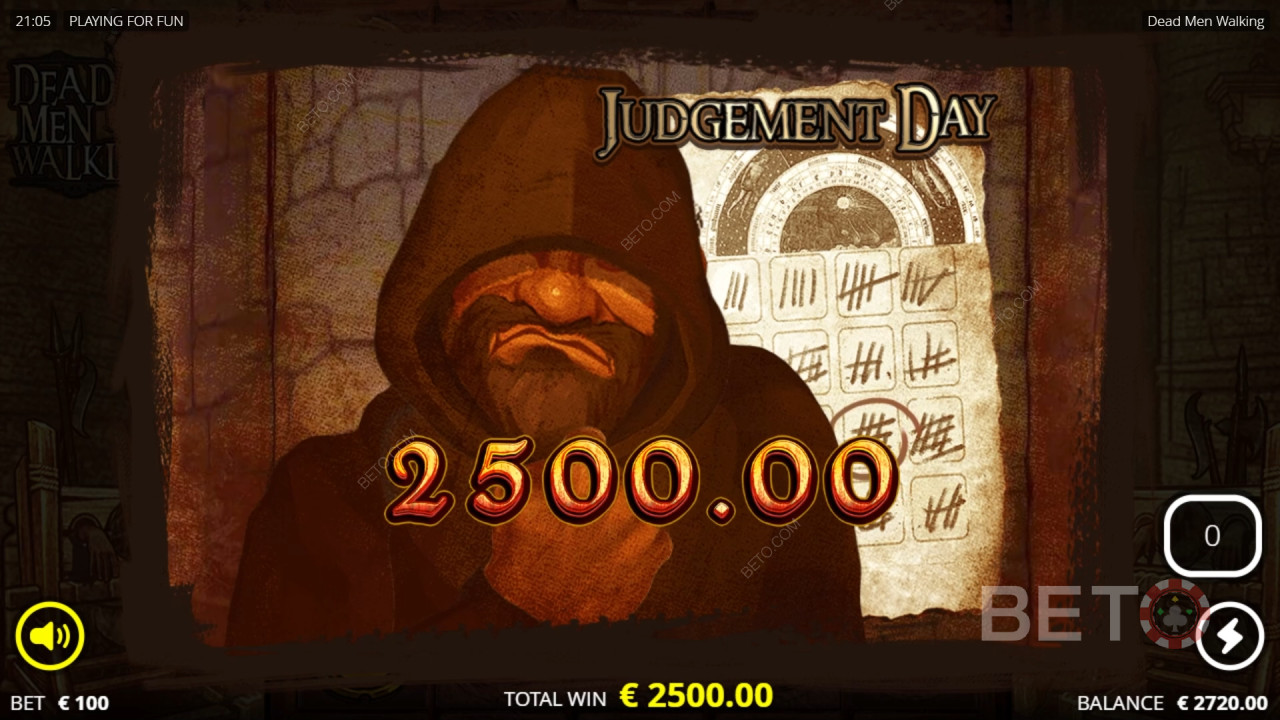Dead Men Walkingスロットで最大25,313倍の配当獲得!