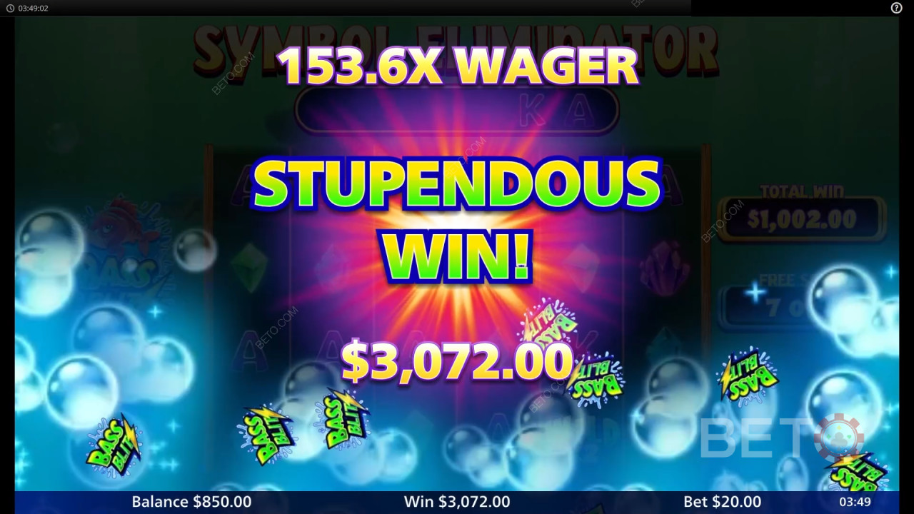 Light and WonderのBass Blitzのボーナス機能解説