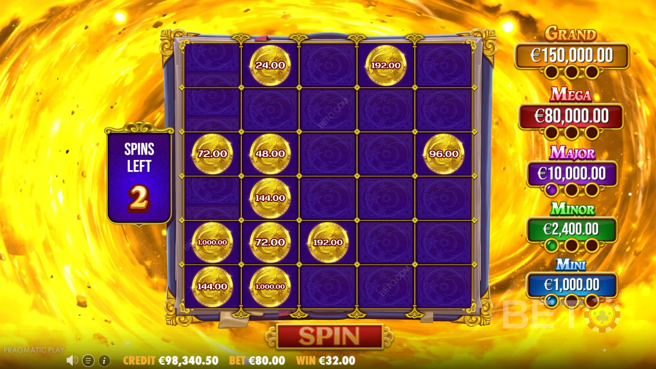 Spellmasterのボーナス機能を徹底解説 by Pragmatic Play