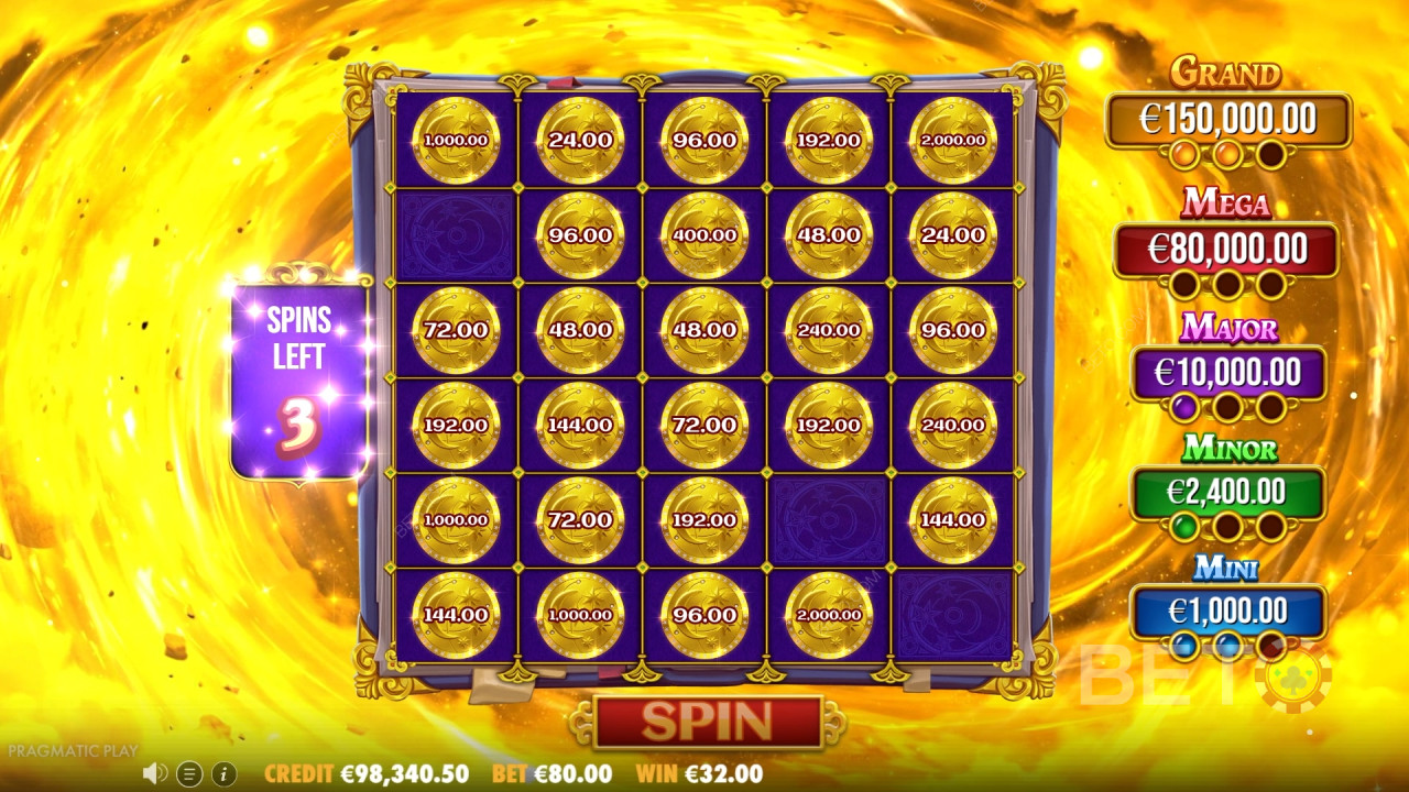 Spellmaster スロットレビュー