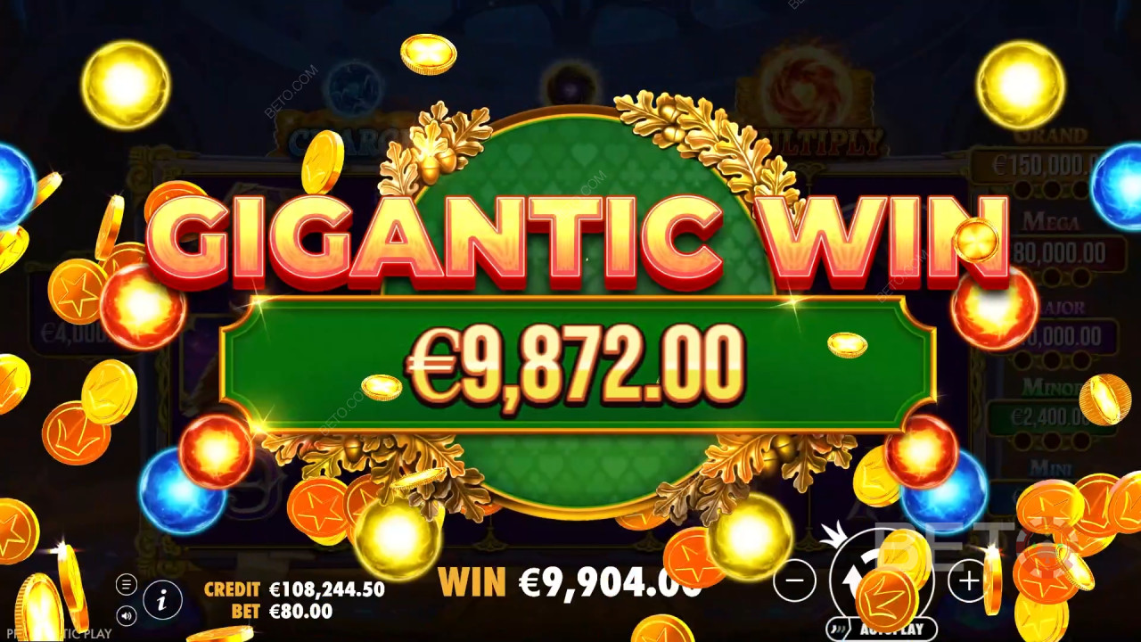 Spellmasterスロットで最大40,000倍の配当獲得!