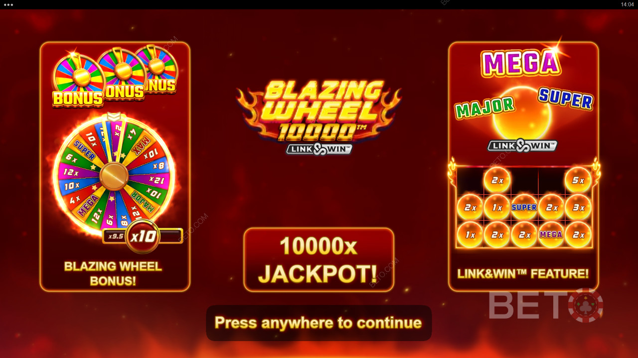 Blazing Wheel 10000のボーナス機能を徹底解説