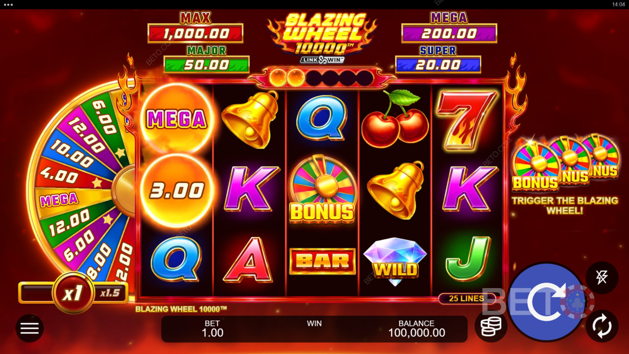 Blazing Wheel 10000の遊び方