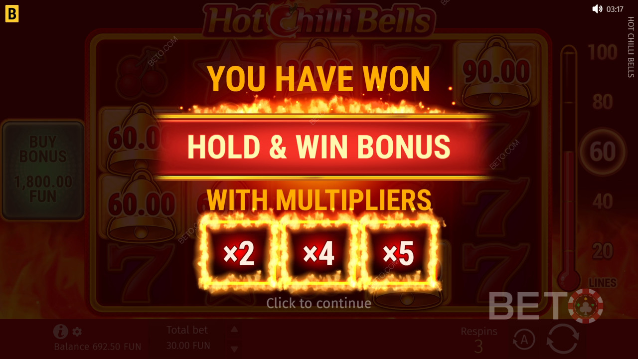 BGaming Hot Chilli Bellsのボーナス機能を徹底解説